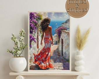 ヴィンテージ 14.5 インチ 手描き磁器壁掛け 1913 年 8 月 13 日