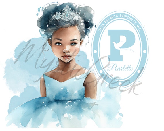 Zeta Phi Beta Sorority Inc Pearlette Auxiliaries Girl 1920 Service D9 Greek  Quote Transparent PNG Digital Download - Etsy