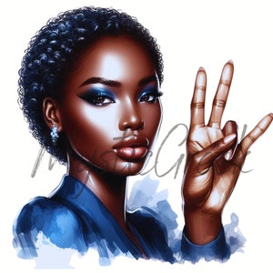 Sigma Gamma Rho Sorority Inc 1922 Women Blue Gold D9 Greek Watercolor Transparent PNG Digital Image Download