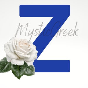Hermandad Zeta Phi Beta Rosa Blanca Letra Griega D9 Descarga Digital PNG Transparente