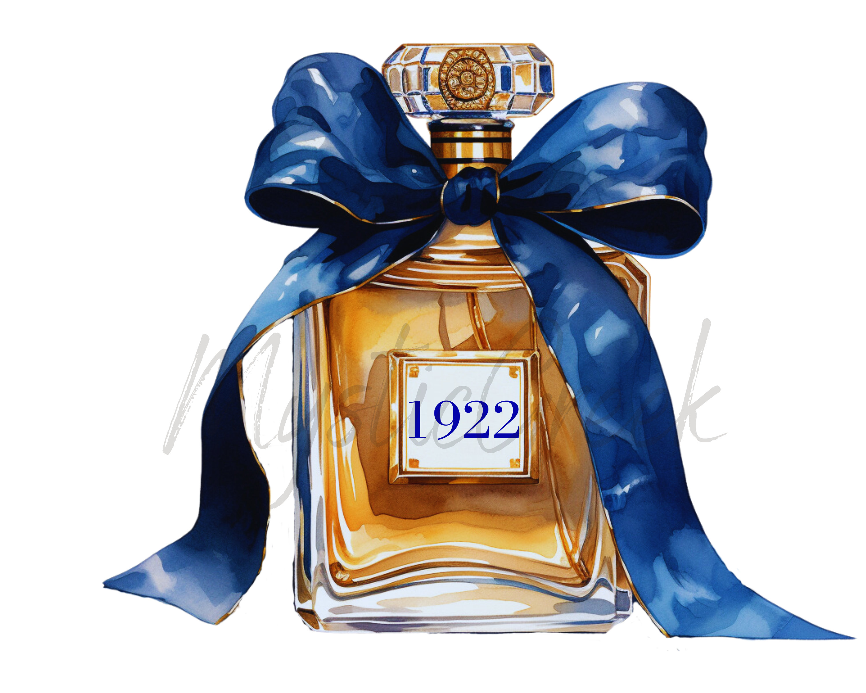 SIGMA gamma Rho Sorority Inc 1922 Aquarell Schöne elegante Parfüm Flasche Transparent PNG Digital Download