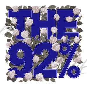 La hermandad Zeta Phi Beta de la rosa blanca al 92 % Letra griega D9 PNG transparente Descarga digital