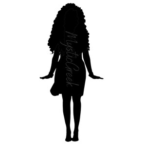 Alpha Kappa Alpha Sorority Inc 1908 Service D9 Greek Silhouette Outline Beautiful Black Women Transparent Image PNG Digital Image Download