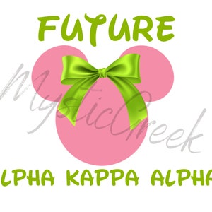 Alpha Kappa Alpha Sorority Inc 1908 Future AKA D9 Greek Ivy Pink Green Transparent Image PNG Digital Image Download