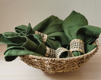 Linen Kitchen Towel. Linen Tea Towel. Guest Hand Towel. Natural Linen DishclothesNatural Dish Towel.