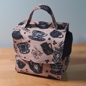 Travel Mug Bag, Coffee Cup Bag, Coffee Cup Carrier, Tea Cup Bag, Storage Bag, Carry Cup Bag