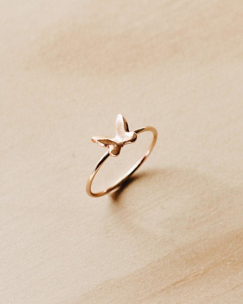 tiny butterfly Wanderlust Ring Butterfly ring delicate butterfly ring gift present Sterling silver ring /'/'Butterfly/'/' knuckle ring