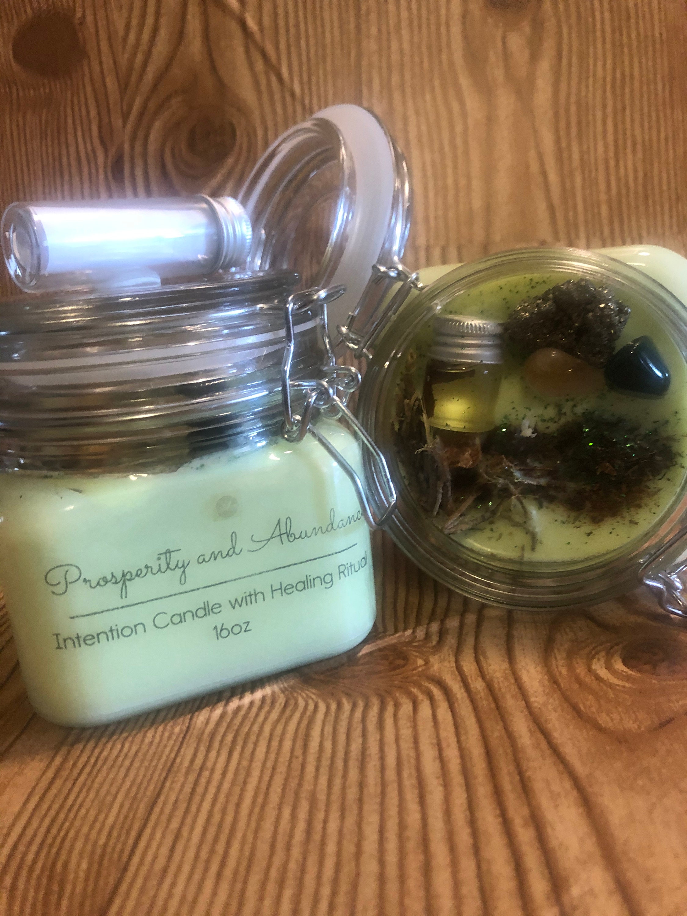 Prosperity&Abundance Candle Etsy