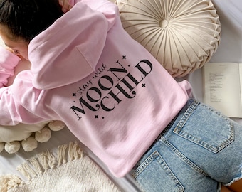 Stay Wild Moon Child SVG, Boho Shirt Design (Digital Download)