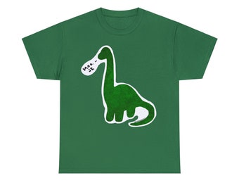 Mooing Dinosaur Cotton Tee
