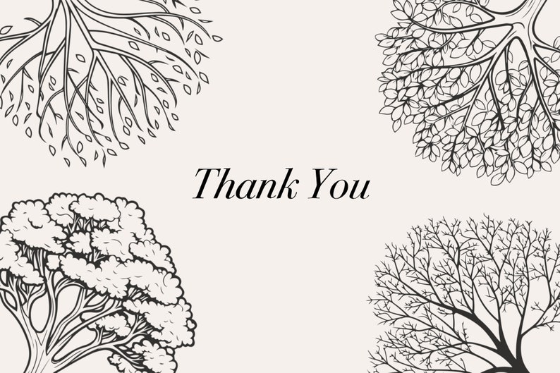 50 Tree Procreate Stamps Brushes | Procreate Landscape | Procreate ...
