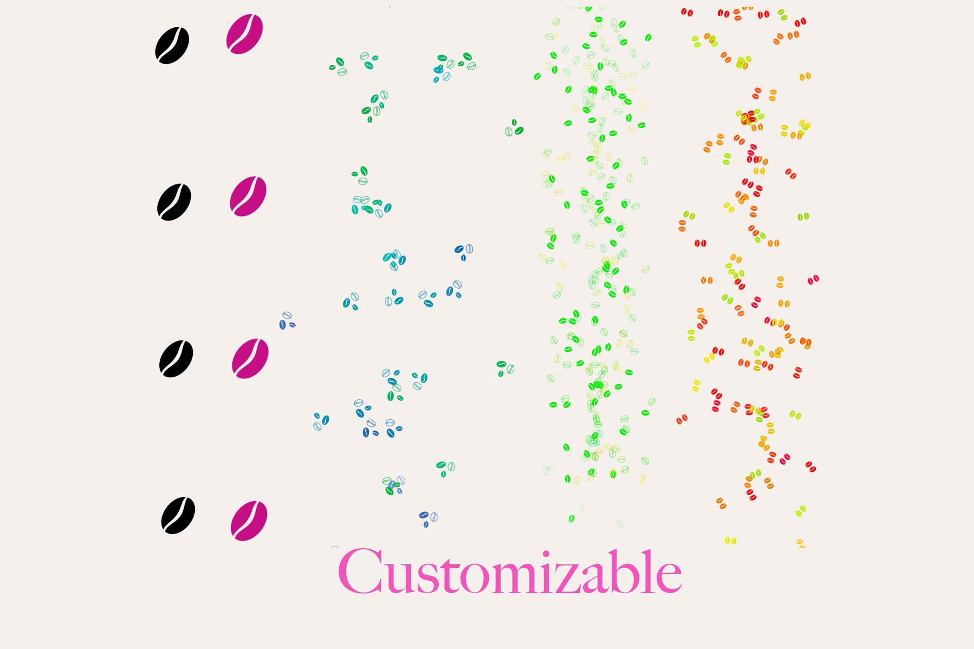 15 Coffee Beans Brushes Coffee Procreate Coffee Procreate Etsy Australia