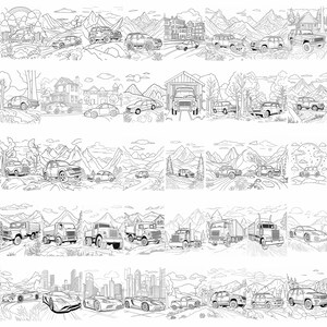 50 Cars Coloring Pages for Kids | Car Coloring Pages | Kids Coloring