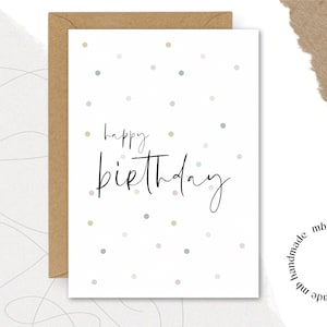 Gelukkige verjaardagskaart [ansichtkaart, cadeau, verjaardag, favoriete persoon, feest, gefeliciteerd, gefeliciteerd, het allerbeste]