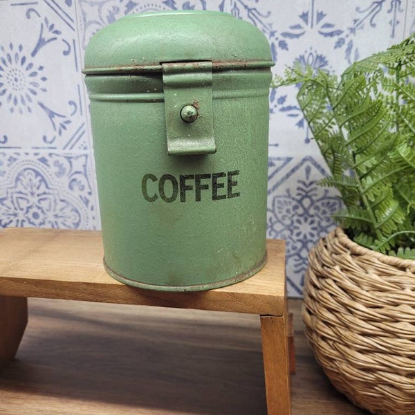 Vintage Coffee Jar Etsy