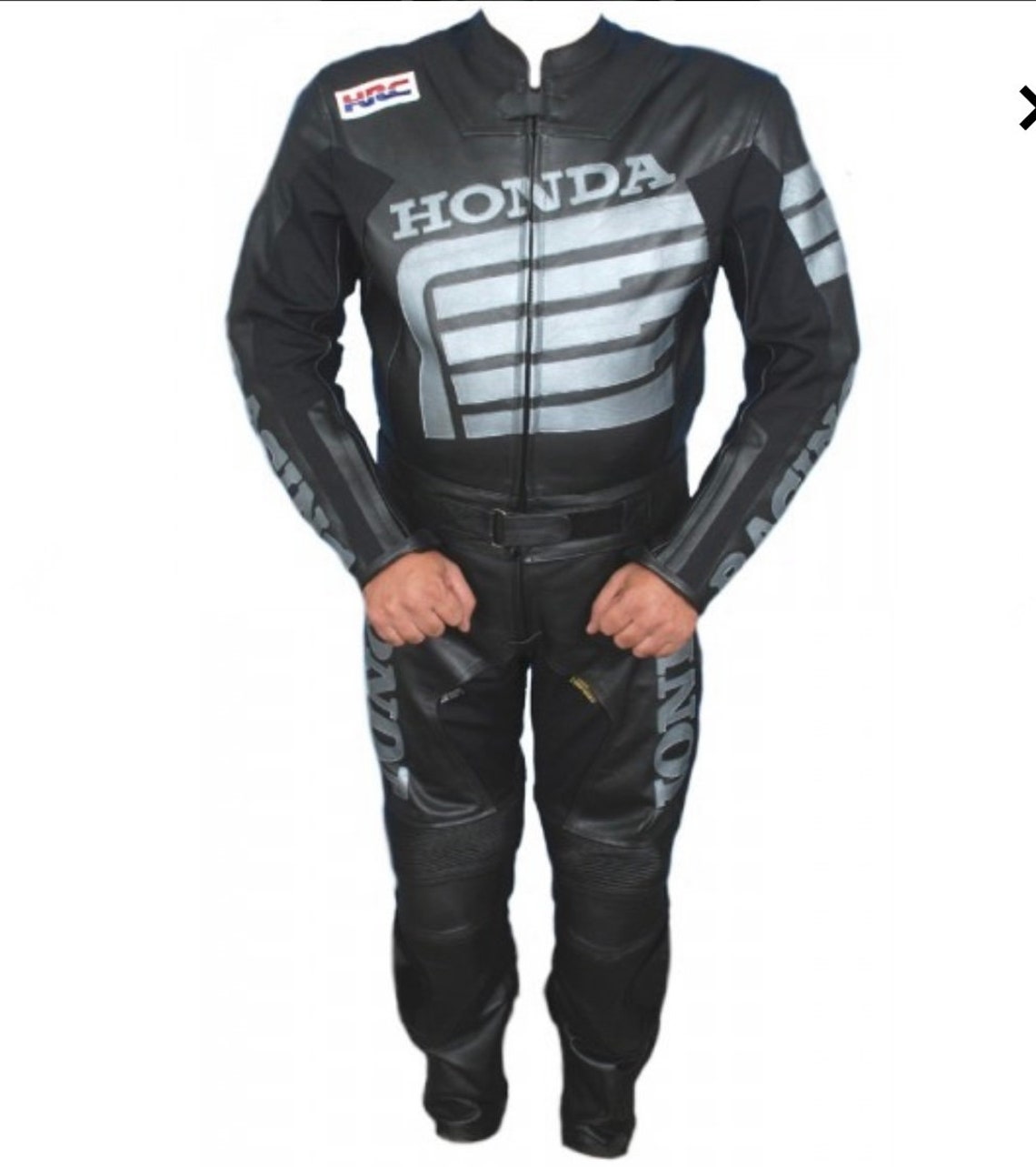 Honda racing biker leather suit motorcycle racer suit Etsy