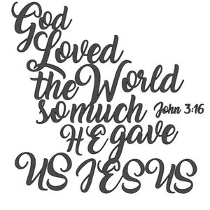 Jean 3:16