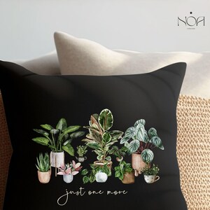 Plant Lover Watercolor Illustration: Potted Plants PNG (Digital Download) image 5