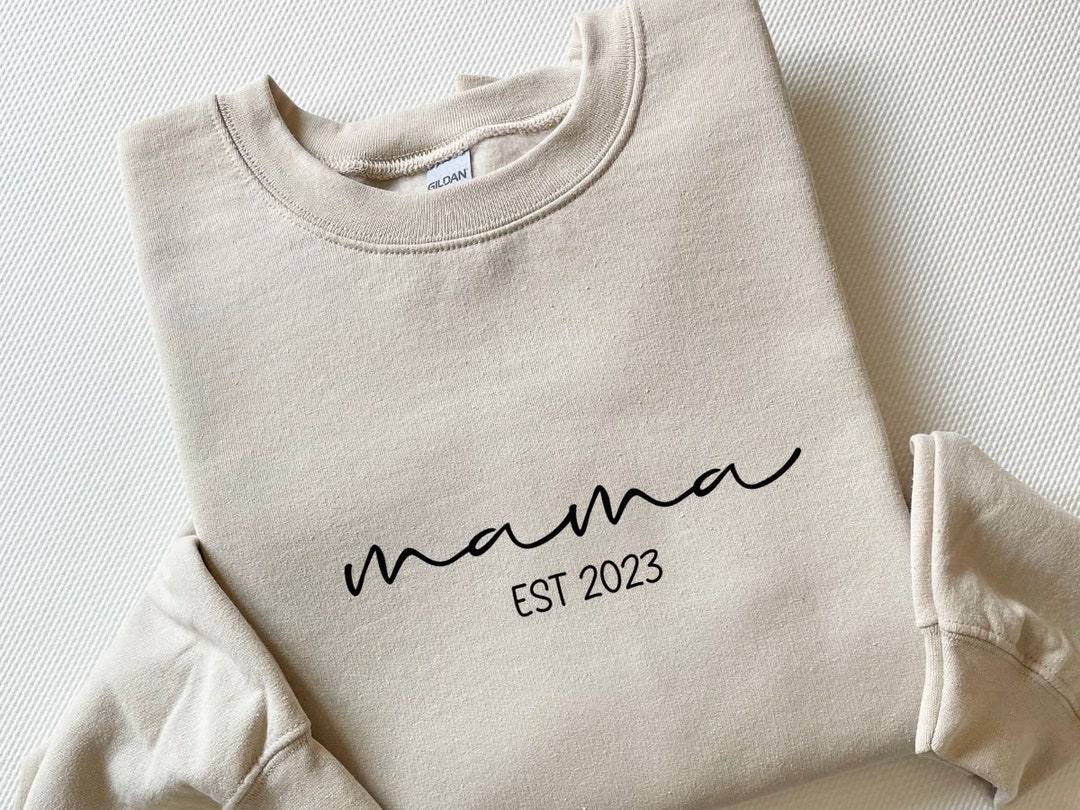 Mama Est 2023 Svg Png, Mama Shirt, Mama Sweatshirt, Mama Gift, Mama ...