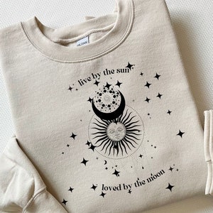 Sun and Moon SVG: Celestial Quote, Inspirational Saying (Digital Download)