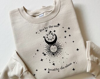 Sun and Moon SVG: Celestial Quote, Inspirational Saying (Digital Download)
