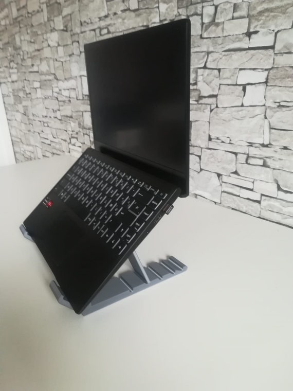 Eye level laptop stand 3D printed personalizable Electronics