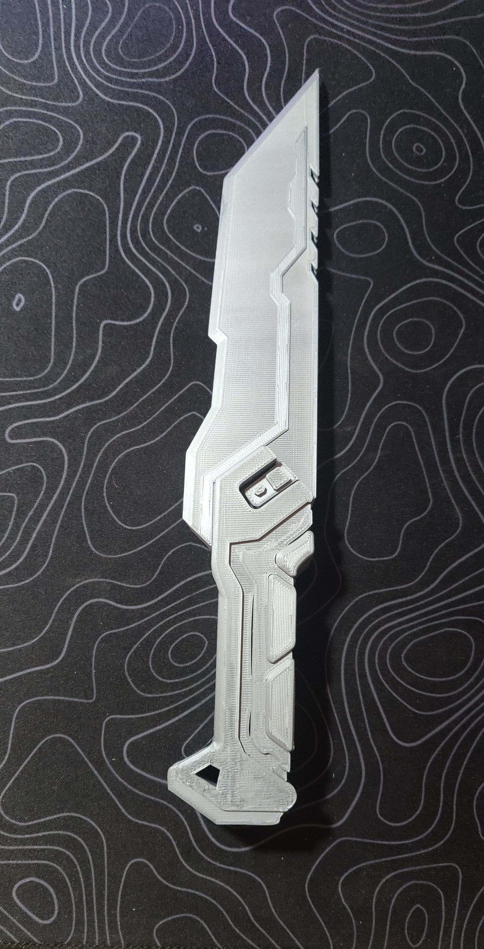 Couteau GlitchPop Valorant 3Dprinted Cosplay Objet de collection Prop