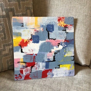Blue Glory 80.00 Original Acrylic on Birchboard