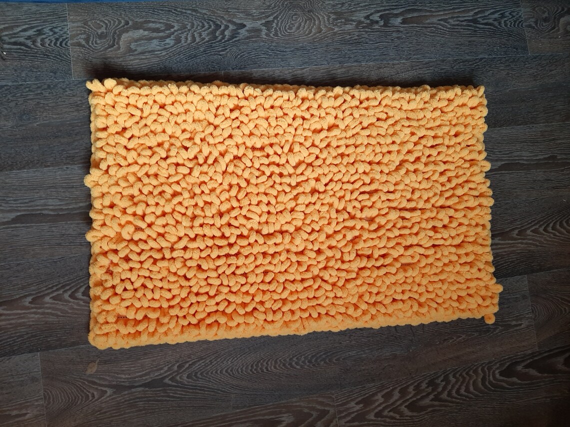 Bath mat handmade Etsy