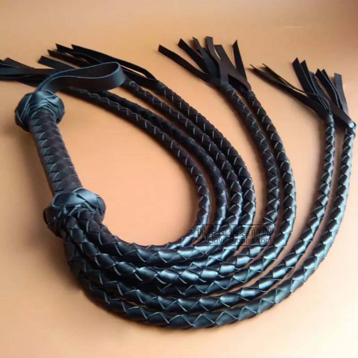 BDSM Flogger Leather Flogger Leather Floggers Black Flogger - Etsy