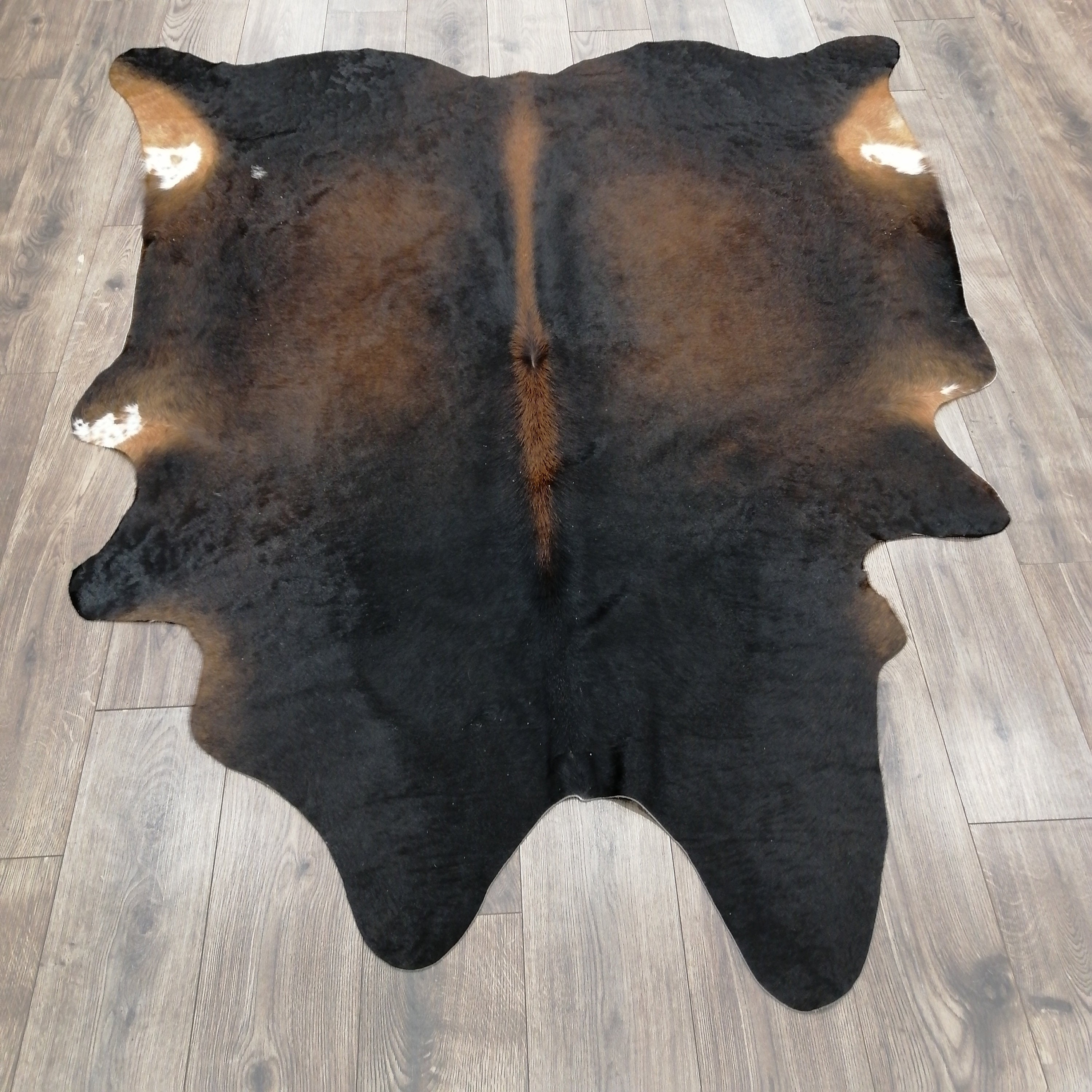 100 Natural Cowhide Brazilian Post 7ftx6.3ft Etsy