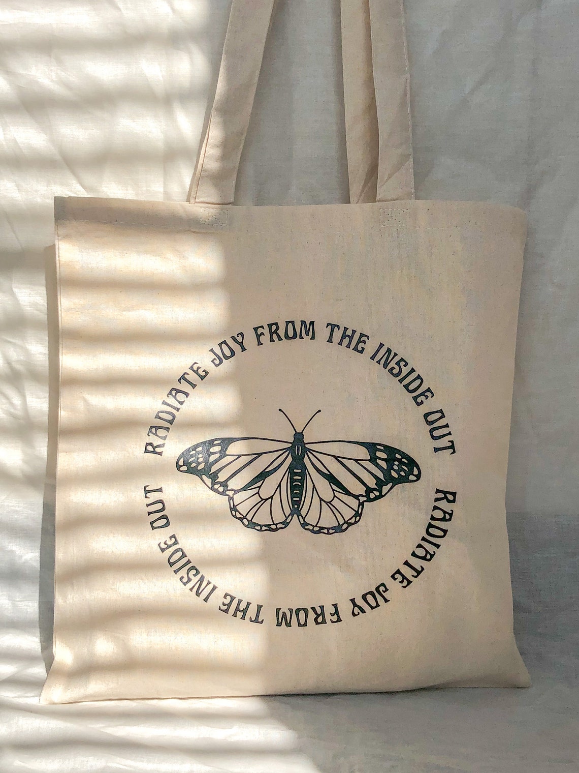 Butterfly Tote L Aesthetic Tote Bag L Canvas Tote Bag L - Etsy UK