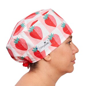 &quot;Strawberry&quot; covering cap: medical cap, nursing cap, medical hairnet, surgery caps