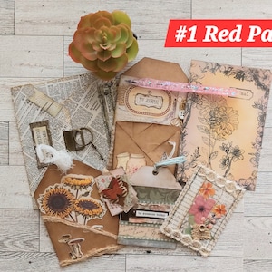Handmade Junk Journal Embellishments for any Junk Journal