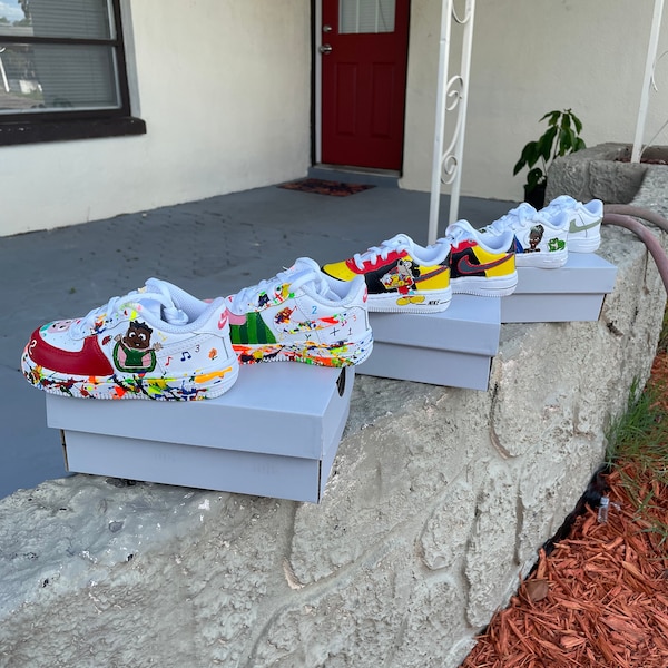 personalised kids shoes