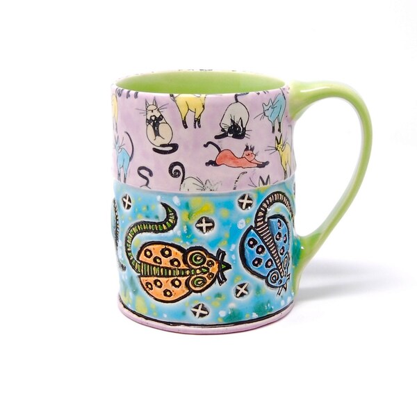 Cat and Mouse Mug