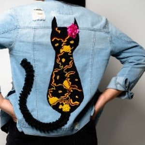 Handmade applique for jacket image 1