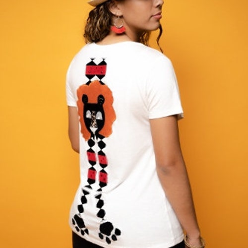 Handmade applique for tshirts shops