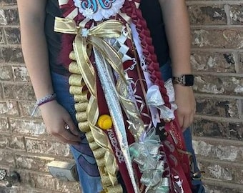 Homecoming mums and garters