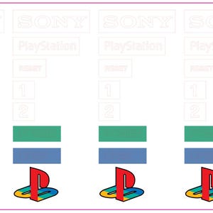Custom Playstaion stickers