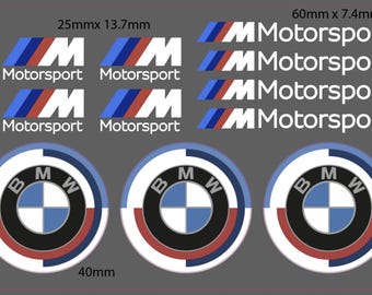 Custom BMW 50th Anniversary stickers