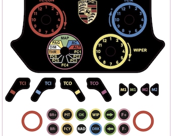 Custom Pokornyi Engineering GTE PRO V3 Wheel Stickers