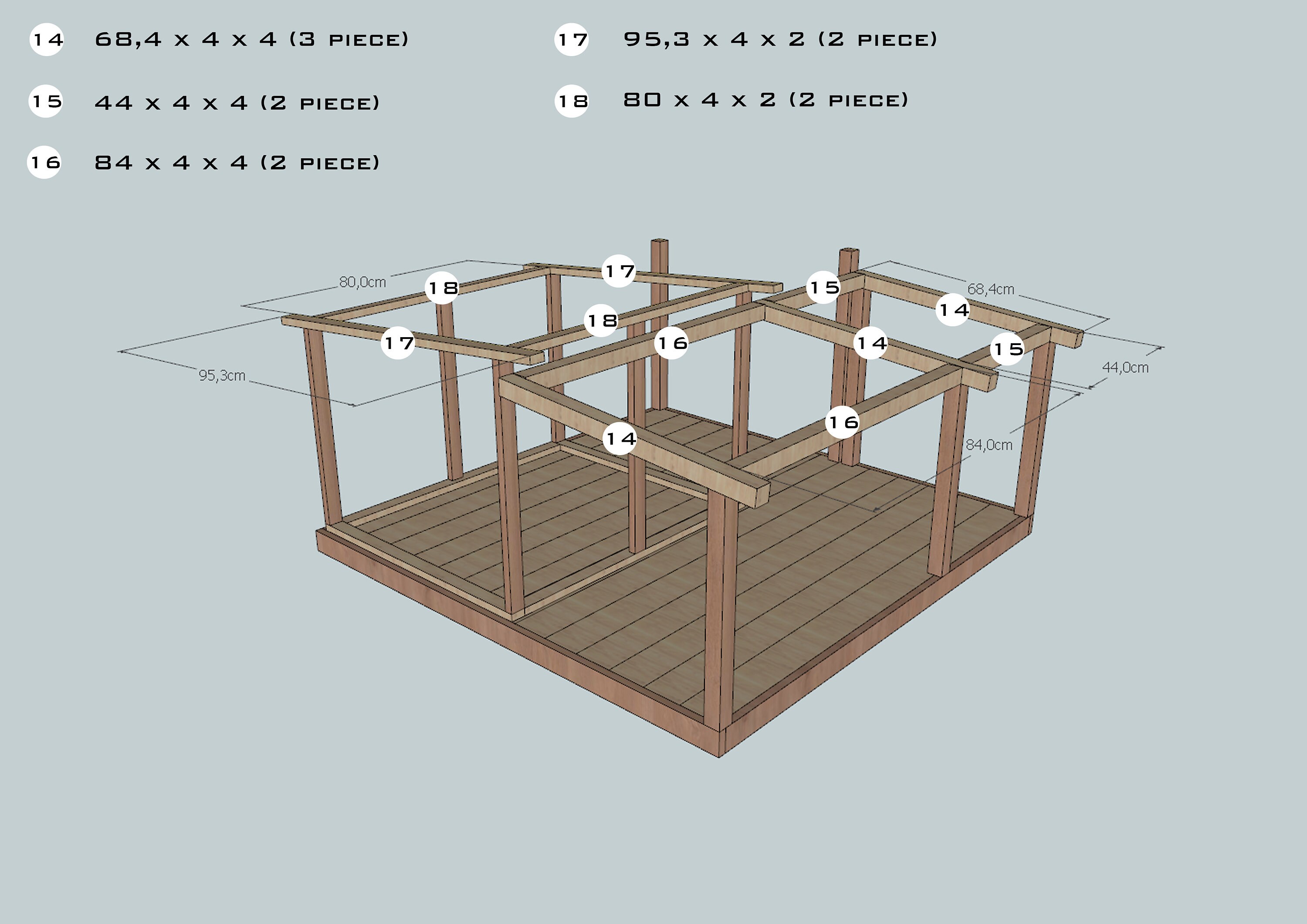 Large Dog Kennel With Porch Plans Pet House Build Plans Dog Etsy