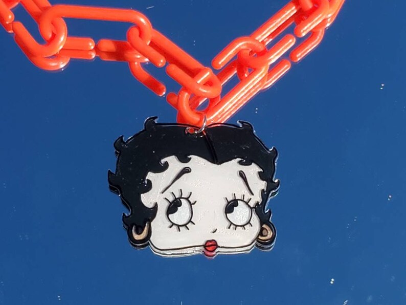 Betty boop necklace