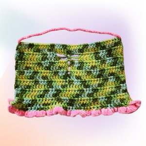Water lilly crochet top