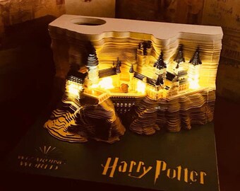 Harry Potter Notepad Etsy