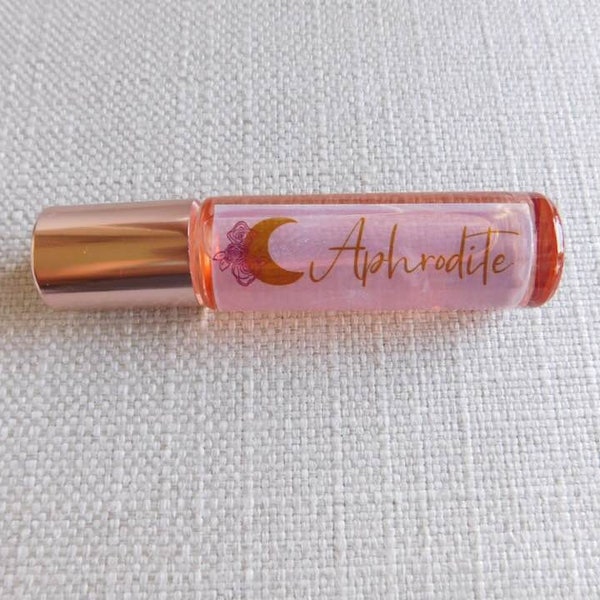 Aphrodite goddess perfume ritual essential oil blend roll on 10mL