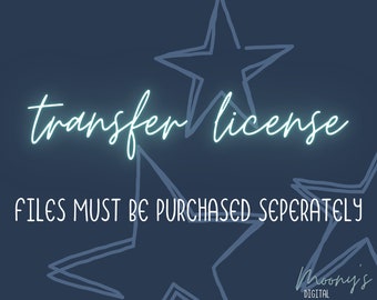 SUB/SCREEN PRINT transfer license digital item