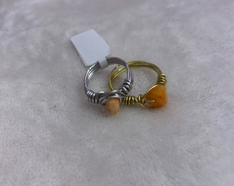 Topaz Crystal Ring