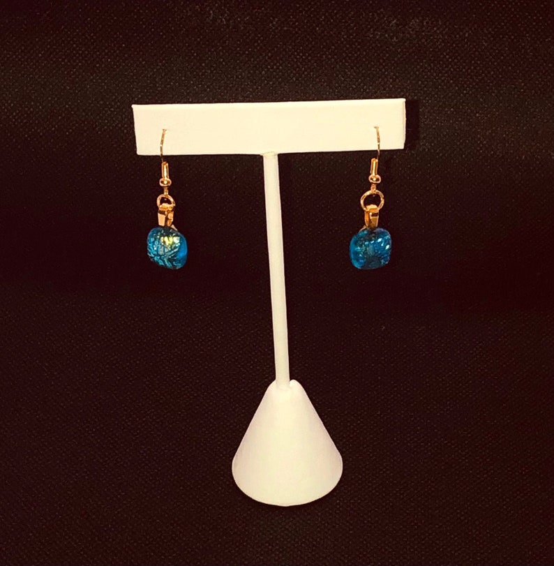 Blue Dainty dangles